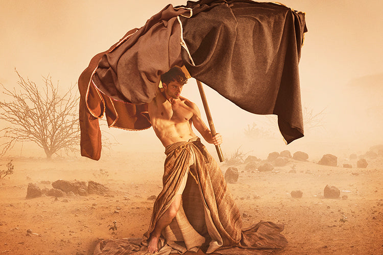 de Le Cuona Overland collection—luxury textiles inspired by global journeys, earthy tones, and artisan craftsmanship.