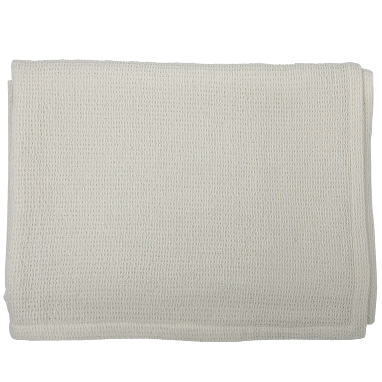 Merino Wool Waffle Throw - Cream §