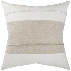 Vintage Cushion with Piped Detail - Canvas