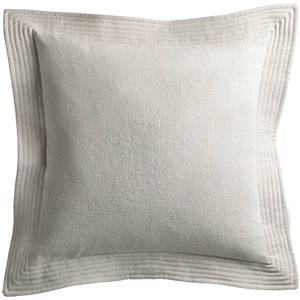 Vintage Cushion with Quilted Detail - Canvas §