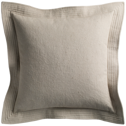Vintage Cushion with Quilted Detail - Cement §